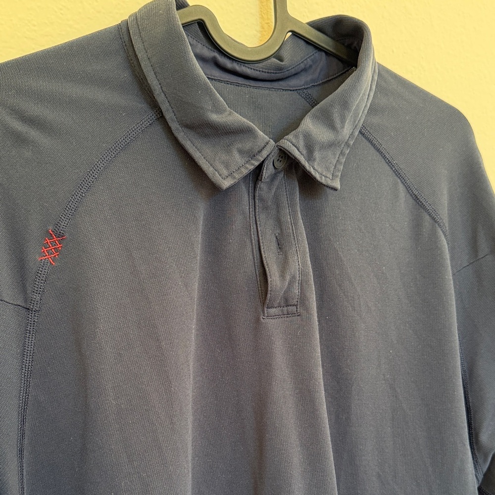 RHONE Dark Blue Polo Shirt
